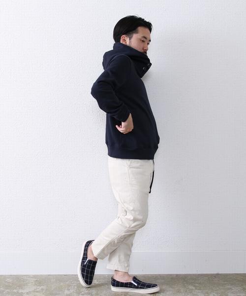 coen(コーエン)の「ボリュームネックスウェットパーカー(パーカー・メンズ・ネイビー/オフホワイト/オリーブ・MEDIUM/SMALL/X-LARGE/LARGE)」の5枚目の写真