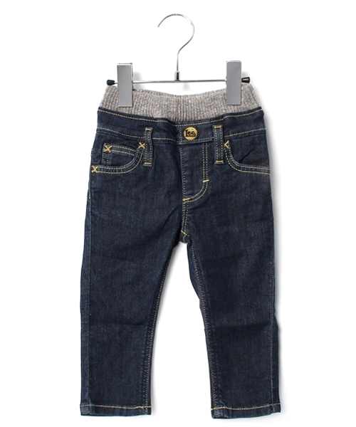Lee(リー)の「【Lee×CIAOPANIC TYPY】KIDS リー別注デニムパンツ(デニムパンツ・キッズ・ブルー/ダークブルー・100/120/110/90/130)」の1枚目の写真