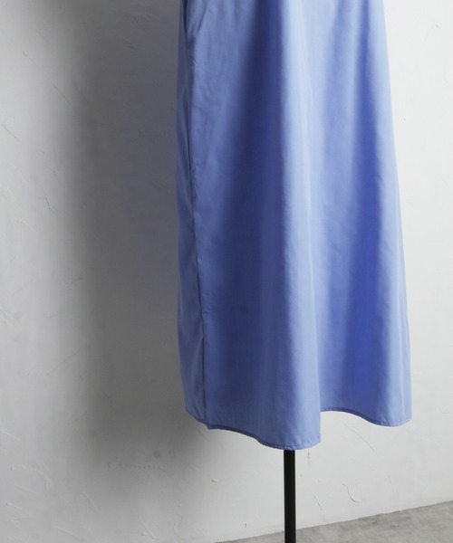 &. NOSTALGIA(アンドドットノスタルジア)の「【ZOZO限定】スカラップスリーブワンピース(ワンピース・レディース・サックスブルー/ブラック・M)」の6枚目の写真