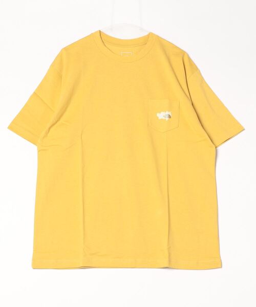 THE NORTH FACE（ザノースフェイス）の「ザ ノース フェイス THE NORTH FACE S/S ProspectorOneGrainTee_ショートスリーブプロスペクターワングレインティー（Tシャツ/カットソー・メンズ・マスタード/オフホワイト/ダークグリーン/ブラック・M/L/LL/S）」の4枚目の写真