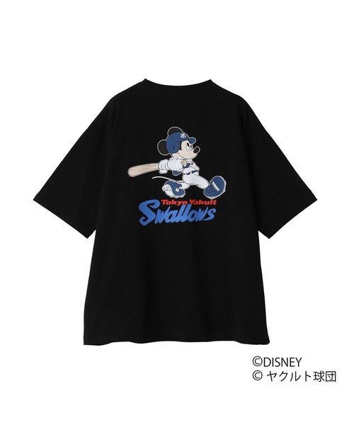 StompStamp（ストンプスタンプ）の「//////ﾐｯｷｰ/ ﾊﾞｯﾀｰＴｼｬﾂ/ｽﾜﾛｰｽﾞ（Tシャツ/カットソー・メンズ・ブラック・S/M/L/XL）」の4枚目の写真