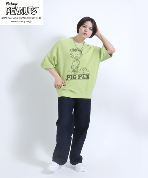 セール】「ユニセックス」FRUIT OF THE LOOM×PEANUTS コラボ