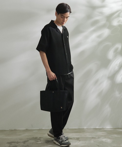 Arnold Palmer（アーノルドパーマー）の「メッシュコンビ シェア トートバッグ（トートバッグ・レディース・ベージュ/ブラック/カーキ/ダークベージュ・F）」の7枚目の写真