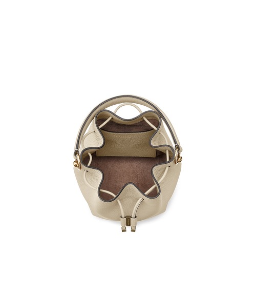 アンジェリカ バケットバッグ シュリンクレザー（ハンドバッグ