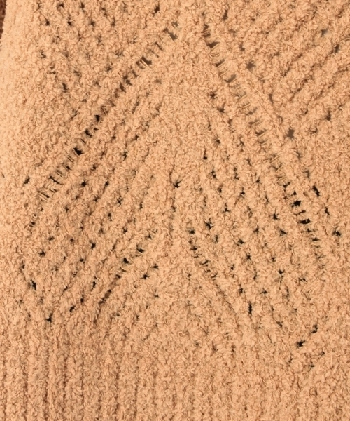 AG by aquagirl（エージーバイアクアガール）の「オフタートルブークレポンチョ風ニット（ニット/セーター・レディース・ホワイト/ブルー/ブラウン・38）」の7枚目の写真