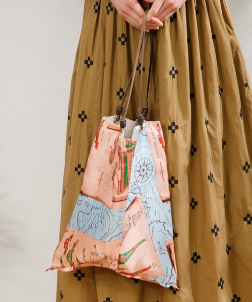 【セール】manipuri リバーシブルプリントトートL PAPER TOY（トートバッグ）｜manipuri（マニプリ）