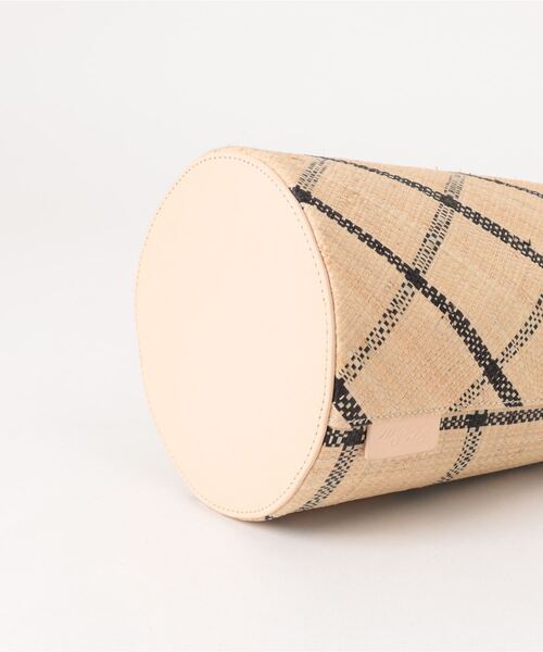 EleSac（エルサック）の「ＰＡＰＩＬＯラフィアバケツバッグ（ハンドバッグ・レディース・ブラック/ピンク・FREE）」の21枚目の写真