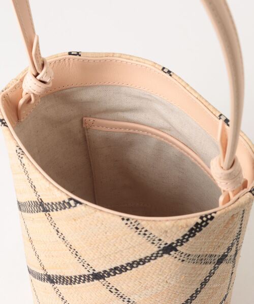EleSac（エルサック）の「ＰＡＰＩＬＯラフィアバケツバッグ（ハンドバッグ・レディース・ブラック/ピンク・FREE）」の22枚目の写真