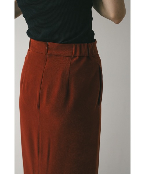 STYLEMIXER（スタイルミキサー）の「グロスストレートスカート（スカート・レディース・ブラウン/ネイビー・SMALL/MEDIUM）」の10枚目の写真