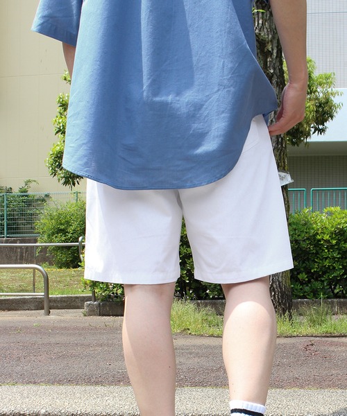 BEVERLY HILLS POLO CLUB（ビバリーヒルズポロクラブ）の「【BEVERLY HILLS POLO CLUB/ビバリーヒルズポロクラブ】ワンポイント刺繍ツイルショーツ・ショートパンツ（その他パンツ・メンズ・ライラック/ブラック/アクア/オフホワイト/ネイビー/ベージュ・M/LL/L）」の11枚目の写真