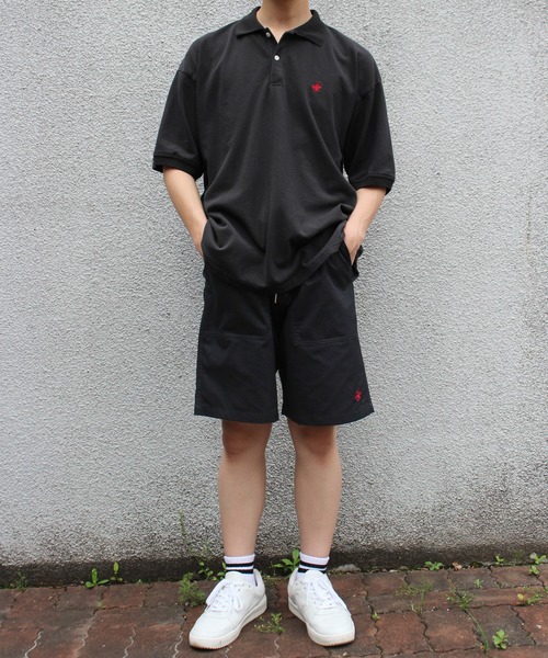 BEVERLY HILLS POLO CLUB（ビバリーヒルズポロクラブ）の「【BEVERLY HILLS POLO CLUB/ビバリーヒルズポロクラブ】ワンポイント刺繍ツイルショーツ・ショートパンツ（その他パンツ・メンズ・ライラック/ブラック/アクア/オフホワイト/ネイビー/ベージュ・M/LL/L）」の18枚目の写真