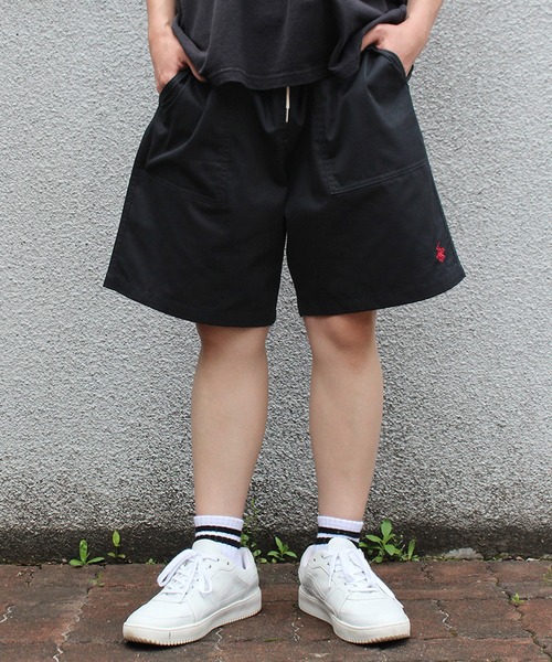 BEVERLY HILLS POLO CLUB（ビバリーヒルズポロクラブ）の「【BEVERLY HILLS POLO CLUB/ビバリーヒルズポロクラブ】ワンポイント刺繍ツイルショーツ・ショートパンツ（その他パンツ・メンズ・ライラック/ブラック/アクア/オフホワイト/ネイビー/ベージュ・M/LL/L）」の16枚目の写真