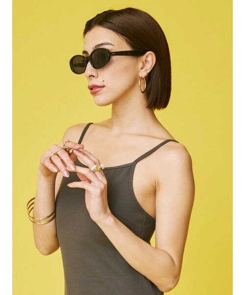 EVRIS（エヴリス）の「BIG METAL HOOP ピアス（ピアス（両耳用）・レディース・シルバー/ゴールド・FREE）」の10枚目の写真