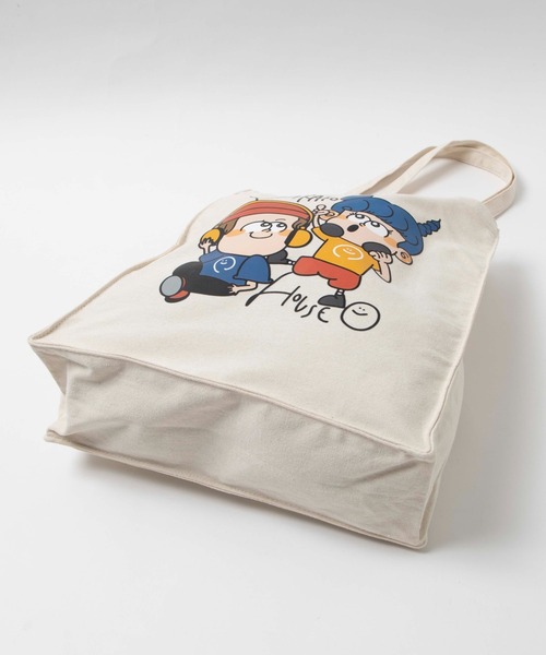 WEGO（ウィゴー）の「∴WEGO/別注PIRAKOトートバッグ（トートバッグ・メンズ・ナチュラル・FREE）」の3枚目の写真