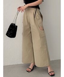 dazzlin | サイドオープンカーゴワイドパンツ(カーゴパンツ)