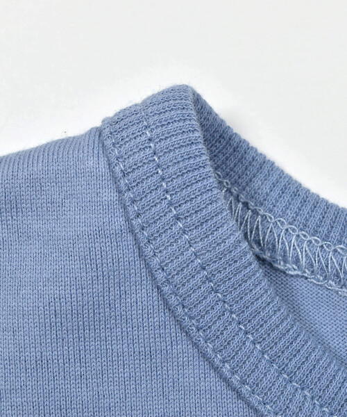 BeBe（ベベ）の「【吸水速乾】ホエール＆マップ半袖天竺Tシャツ(90~150cm)（Tシャツ/カットソー・キッズ・ブルー/ネイビー・110cm/120cm/130cm/140cm/150cm/100cm/90cm）」の8枚目の写真