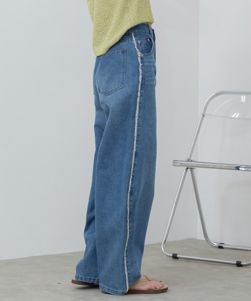 セール】【S,Mサイズ展開あり】《hideka select》サイドフリンジカーブ