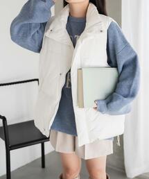 WEGO | WEGO/【24年秋冬新作】パディングベスト(ダウンベスト)