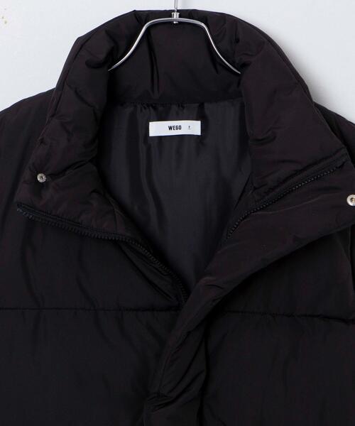 WEGO（ウィゴー）の「WEGO/パディングベスト（ダウンベスト・レディース・ホワイト/ブラック・FREE）」の10枚目の写真