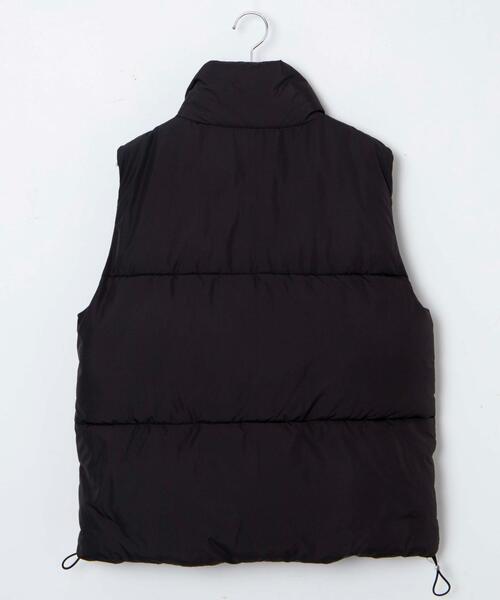 WEGO（ウィゴー）の「WEGO/パディングベスト（ダウンベスト・レディース・ホワイト/ブラック・FREE）」の5枚目の写真