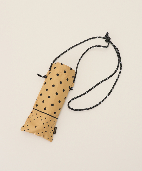 manipuri（マニプリ）の「【manipuri/マニプリ】ジオメドットケイリョウガサ：傘（その他小物・レディース・ブラック/ベージュ・FREE）」の4枚目の写真