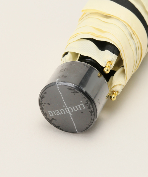 manipuri（マニプリ）の「【manipuri/マニプリ】ジオメドットケイリョウガサ：傘（その他小物・レディース・ブラック/ベージュ・FREE）」の6枚目の写真