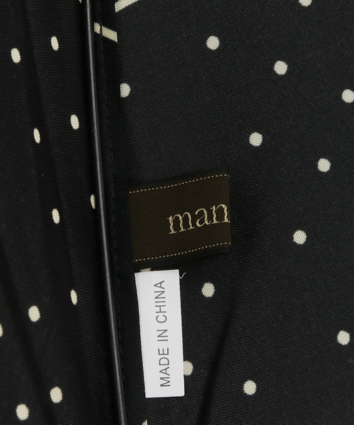 manipuri（マニプリ）の「【manipuri/マニプリ】ジオメドットケイリョウガサ：傘（その他小物・レディース・ブラック/ベージュ・FREE）」の13枚目の写真