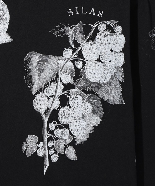 【セール】FRUITS PRINT WIDE L/S TEE（Tシャツ/カットソー）｜SILAS（サイラス）