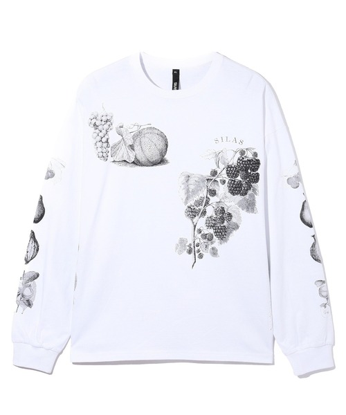 【セール】FRUITS PRINT WIDE L/S TEE（Tシャツ/カットソー）｜SILAS（サイラス）