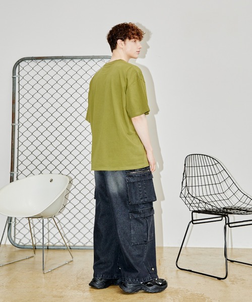 tシャツ メタリックロゴBIG T レディース メンズ セール】メタリックロゴBIG T（Tシャツ/カットソー）｜JUST A