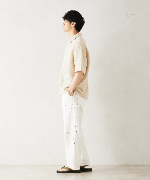 JOURNAL STANDARD relume(ジャーナルスタンダード レリューム)の「INDIA SHIRTINGS レースレギュラーシャツ(シャツ/ブラウス・メンズ・ベージュ系その他/ホワイト・LARGE/MEDIUM)」の17枚目の写真