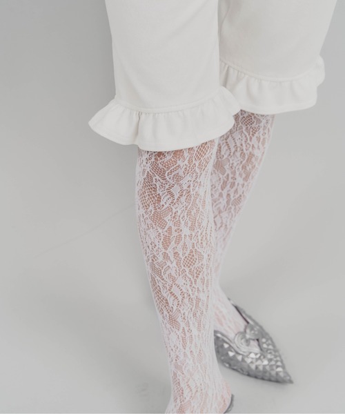 Carmelo(カーメロ)の「Frill bike shorts / フリルバイカーパンツ(その他パンツ・レディース・ホワイト/ブラック・FREE)」の19枚目の写真