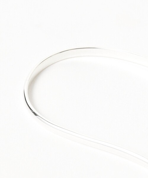 BEAMS BOY（ビームスボーイ）の「BEAMS BOY / シルバー925 ナロー パームカフ（バングル/リストバンド・レディース・シルバー・ONE SIZE）」の7枚目の写真