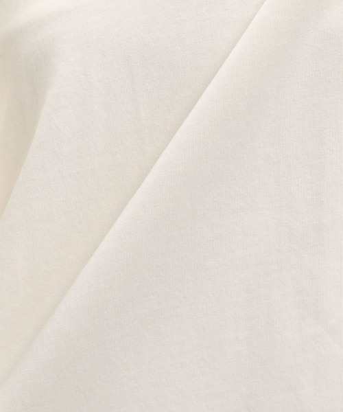 GLOBAL WORK Smile Seed Store（グローバルワーク スマイルシードストア）の「冷感袖フレアTシャツ/186246（Tシャツ/カットソー・レディース・ベージュ/チャコール/オフホワイト/ブラック・MEDIUM/LARGE/SMALL）」の8枚目の写真