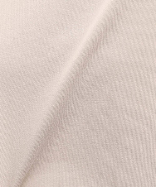 GLOBAL WORK Smile Seed Store（グローバルワーク スマイルシードストア）の「冷感袖フレアTシャツ/186246（Tシャツ/カットソー・レディース・ベージュ/チャコール/オフホワイト/ブラック・MEDIUM/LARGE/SMALL）」の5枚目の写真