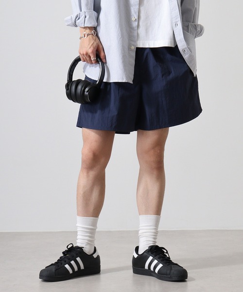 TRUSS（トラス）の「TRUSS バーサタイル ナイロンショーツ（その他パンツ・メンズ・オレンジ/ネイビー/イエロー/パープル/コーラル/ブラック/オリーブ/ブルー/グレー/グリーン/カモフラージュ/カーキ/グリーン系その他/ローズ/サンドベージュ・S/XS/M/L/XL）」の9枚目の写真