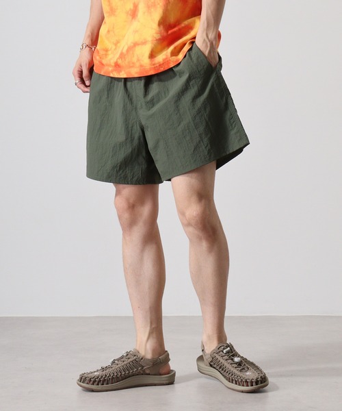 TRUSS（トラス）の「TRUSS バーサタイル ナイロンショーツ（その他パンツ・メンズ・オレンジ/ネイビー/イエロー/パープル/コーラル/ブラック/オリーブ/ブルー/グレー/グリーン/カモフラージュ/カーキ/グリーン系その他/ローズ/サンドベージュ・S/XS/M/L/XL）」の22枚目の写真