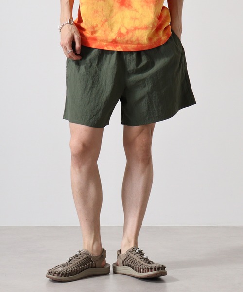 TRUSS（トラス）の「TRUSS バーサタイル ナイロンショーツ（その他パンツ・メンズ・オレンジ/ネイビー/イエロー/パープル/コーラル/ブラック/オリーブ/ブルー/グレー/グリーン/カモフラージュ/カーキ/グリーン系その他/ローズ/サンドベージュ・S/XS/M/L/XL）」の20枚目の写真