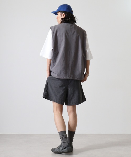 TRUSS（トラス）の「TRUSS バーサタイル ナイロンショーツ（その他パンツ・メンズ・オレンジ/ネイビー/イエロー/パープル/コーラル/ブラック/オリーブ/ブルー/グレー/グリーン/カモフラージュ/カーキ/グリーン系その他/ローズ/サンドベージュ・S/XS/M/L/XL）」の19枚目の写真