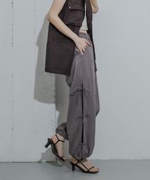 HEYUMM | サイドリボンパラシュートパンツ(その他パンツ)