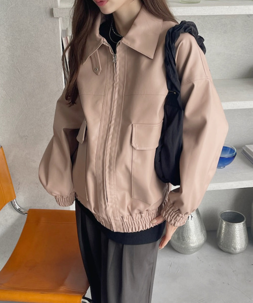 専用♡♡AGAWD♡フェイクレザーブルゾン♡送料込み アガウド 合皮フードブルゾン – WEGO ONLINE STORE