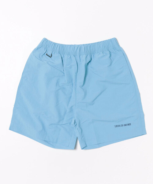 MAISON CLUB(メゾンクラブ)の「【MAISON CLUB】ワンポイント刺繍ナイロンハーフパンツ LESS IS MORE(その他パンツ・メンズ・オリーブ/ブラック/チャコールグレー/ベージュ/ネイビー/サックスブルー・M/XL/L)」の6枚目の写真