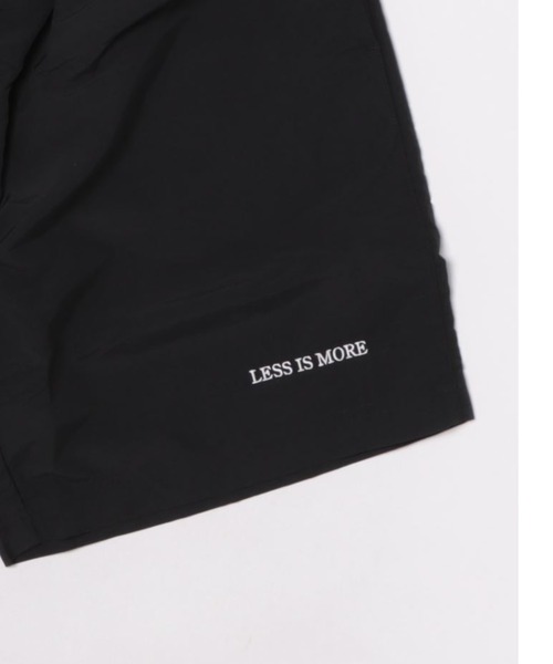 MAISON CLUB(メゾンクラブ)の「【MAISON CLUB】ワンポイント刺繍ナイロンハーフパンツ LESS IS MORE(その他パンツ・メンズ・オリーブ/ブラック/チャコールグレー/ベージュ/ネイビー/サックスブルー・M/XL/L)」の21枚目の写真