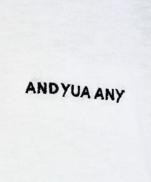 GLOBAL WORK（グローバルワーク）の「USAロゴ刺繍7分袖/AND YUA ANY/115717（Tシャツ/カットソー・キッズ・グリーン/ブラック・150cm/160cm）」の3枚目の写真
