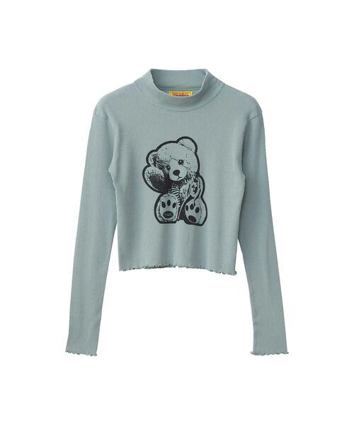 HYSTERIC GLAMOUR LEOPARD BEAR ロンT Hysterical glamour bear t - Gem