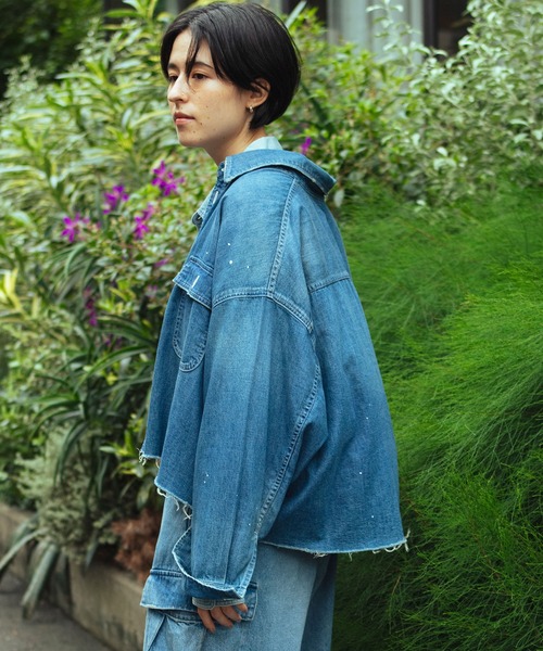 デニムクロップドシャツ（シャツ/ブラウス）｜Johnbull（ジョンブル）