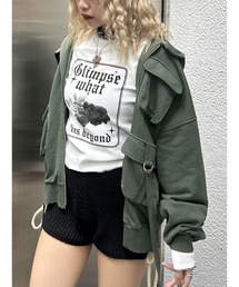 jouetie | ポケットデザインZIPフーディー(パーカー)