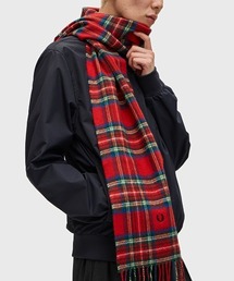 FRED PERRY(フレッドペリー)の新色先行予約受付中/Lambswool Tartan Scarf/ラムウールタータンチェックマフラー(マフラー)