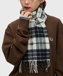 FRED PERRY(フレッドペリー)のLambswool Tartan Scarf/ラムウールタータンチェックマフラー(マフラー)