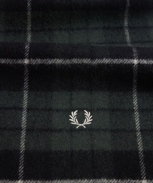 【セール】Lambswool Tartan Scarf（マフラー）｜FRED PERRY（フレッドペリー）